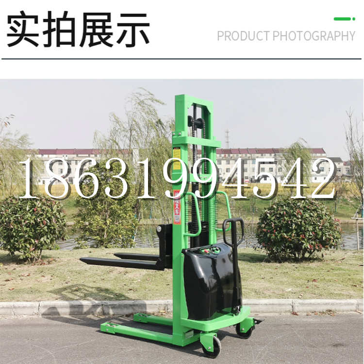 礼泉县电动叉车堆高车液压铲车电瓶1吨2吨站驾步行式小型全自动叉车